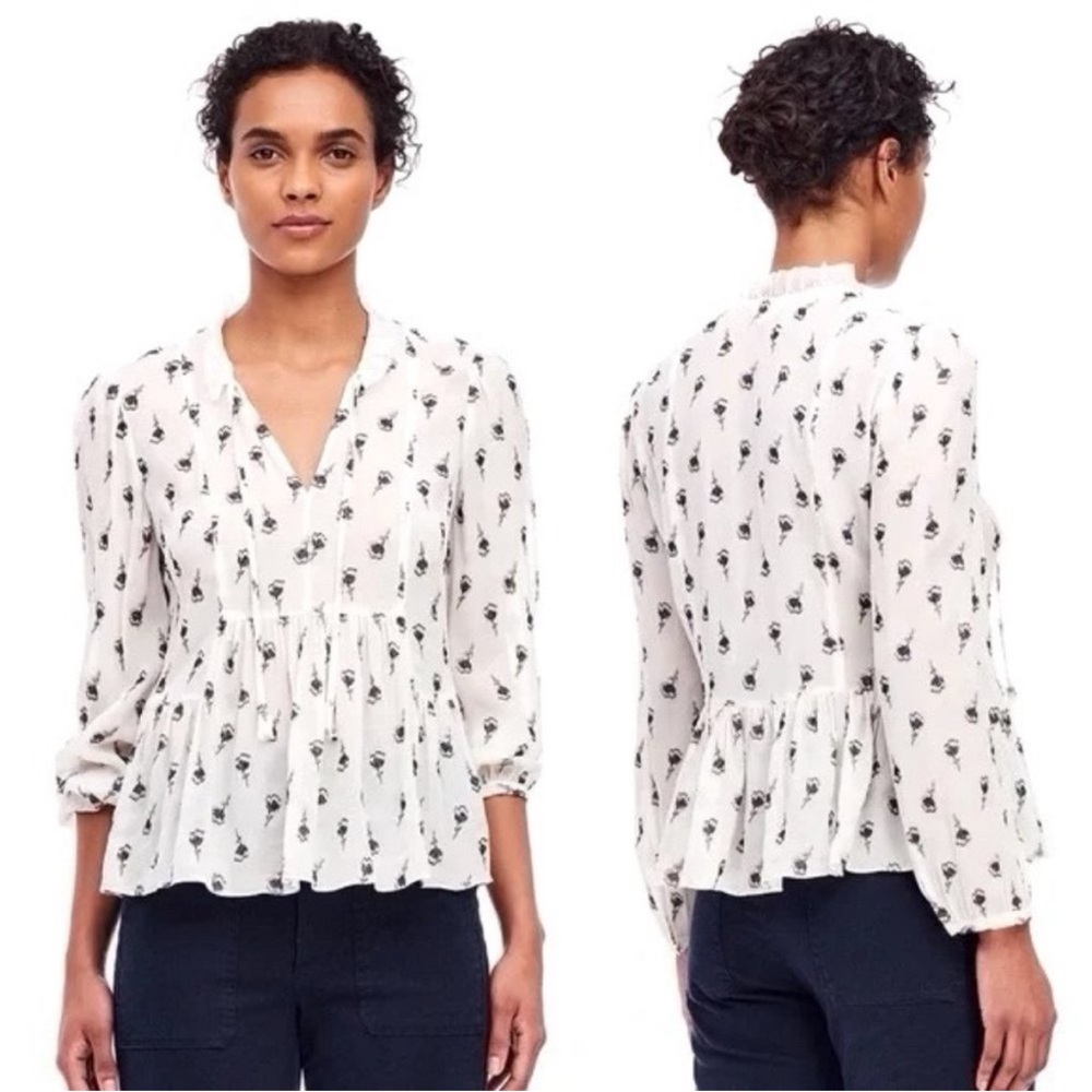 Silk Tulip Blouse